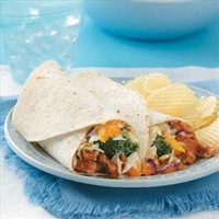 Orange Chicken Wraps Orange Chicken Wraps