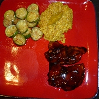 Curried orange rice