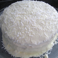 Orange Dreamsicle Layer Cake