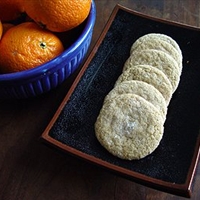 Orange Ginger Cookies Orange Ginger Cookies