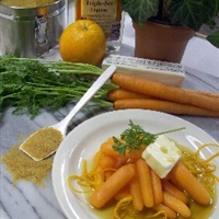 Orange-glazed Carrots