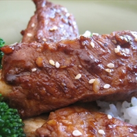 Oriental Baby Back Ribs and Rice Oriental Baby Back Ribs and Rice