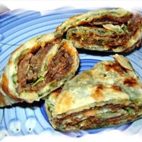 Oriental Meat Filled Pancakes Oriental Meat Filled Pancakes