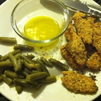 Oven-baked Parmesan Chicken Strips