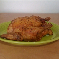 Oven Baked Whole Chicken