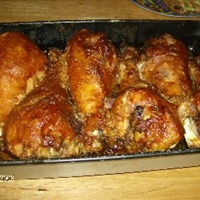 Oven-Barbecued Turkey Legs
