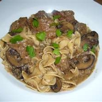 Oven Roasted Beef and Noodles