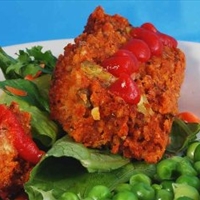 Palestinian Lentil Loaf    (Ragheef'Ada)