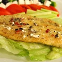 Pan Fried Basa with Mediterranean Compound Butter 