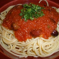 Pasta Puttanesca Sauce