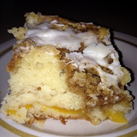 Peach Cobbler Coffee Cake