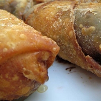 Peanut Butter and Banana Egg Rolls