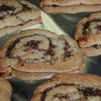 Peanut Butter Pinwheel Cookies