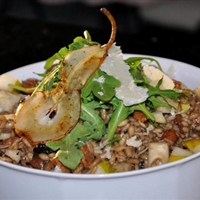 Pear and Sausage Risotto