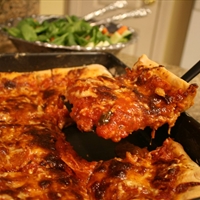 Pepperoni Deep-dish Pizza
