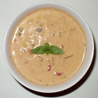 Peruvian Cream of Chicken Soup