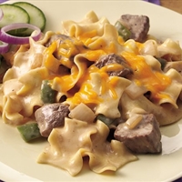 Philly Cheese Steak Casserole