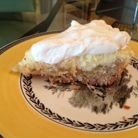 Pina Colada Icebox Pie