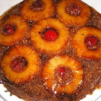 Pineapple Upside-Down Cornmeal Cake