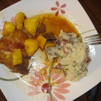 Pinneapple and Spiced Rum Chops Pinneapple and Spiced Rum Chops