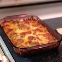 Pizza Pasta Casserole