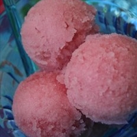 Pomegranate/blueberry Sorbet