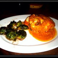 Popeyes Spinach Chicken Dinner