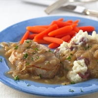 Pork Chops in Country Onion Gravy