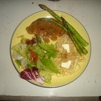 Pork Piccata and Fettucine Pork Piccata and Fettucine