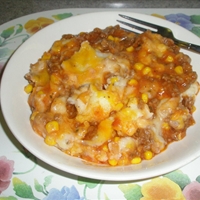 Potato Hamburger Casserole