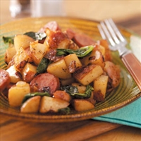Potato Kielbasa Skillet