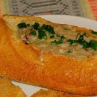 Potato Leek Soup In Bread Bowls