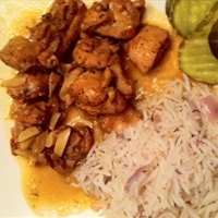 Poulet épicé à la noix de coco Poulet épicé à la noix de coco
