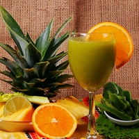 Prickly Pear Cactus Punch (Liquado de Nopales)