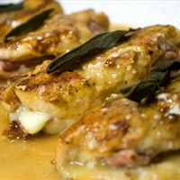 Prosciutto and Fontina Stuffed Chicken Breasts