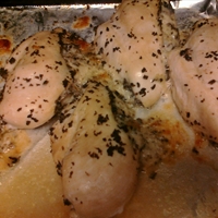 Provolone and Olive Stuffed Chicken Breasts