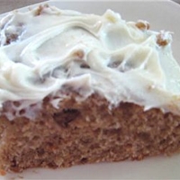 Pumpkin Cake with Cream Cheese Frosting Cake