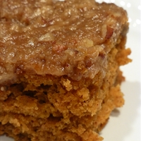 Pumpkin Coffee Cake with Brown Sugar Glaze