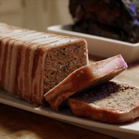 Pâté de Campagne de Canard et D'agneau (Pâté of Duck and Lamb with Porchini
