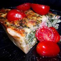 Quiche - Spinach and Bacon