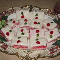 Raspberry Poke Cake