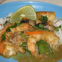 Ray's Thai Coconut Curry Shrimp