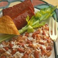 Red Beans and Rice with Smoked Sausage