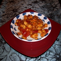 Red Pepper and Basil Chicken
