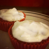 Red Velvet Cupcakes With Cream Cheese Frosting