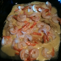Redfish w/ Hollandaise & Shrimp Sauce Redfish w/ Hollandaise & Shrimp Sauce
