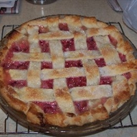 Rhubarb Lemon Pie