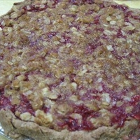 Rhubarb-Raspberry Pie
