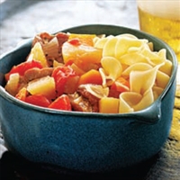 Rich Autumn Pork Stew with Beer