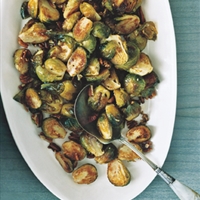 Roasted Brussels Sprouts With Pecans